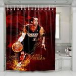 allen iverson sixers shower curtains 0