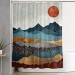 amber dusk shower curtain 0