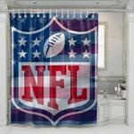 american football flag shower curtains 0