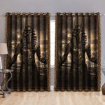 ancient egypt anubis god ancient egypt window curtains home decor blackout window curtains 100 polyester 417 1079 0