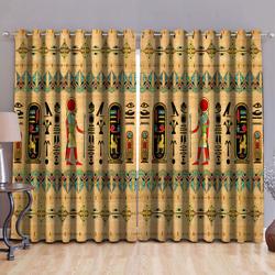 Ancient Egypt Pattern Ancient Pattern Curtains Decor Room Egypt Lover
