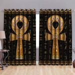ancient egypt pharaoh sign window curtains eqyptian king culture blackout window curtains 100 polyester 417 1079 0