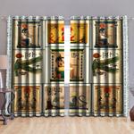 ancient egypt window curtains egyptian god pattern family gift blackout window curtains 100 polyester 417 1079 0