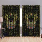 ancient egyptian cat pattern blackout curtains bastet on ancient egyptian pattern background blackout window curtains 100 polyester 417 1079 0