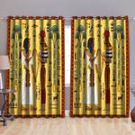 ancient egyptian pattern blackout window curtains egyptian mythologyancient culture sing and symbol blackout window curtains 100 polyester 417 1079 0