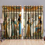 ancient egyptian pattern loyal pharaoh window curtains ancient egypt culture blackout window curtains 100 polyester 417 1079 0