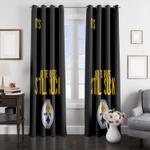 and the ravens still suck steelers window curtain 0