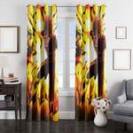 angry of bakugo from my hero academia window curtain 0