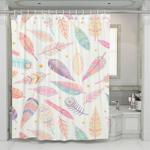 animal fur theme ornament shower curtains 0