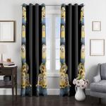 animation movie character minions window curtain 0