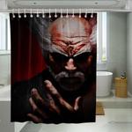another side of heihachi tekken shower curtains 0
