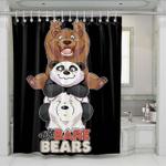 another style we bare bears shower curtains 0