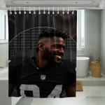 antonio brown player nfl football shower curtains 0