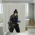 apex legends girl wraith shower curtains 0