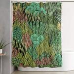 april leaves shower curtain 0