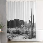 arizona desert shower curtain 0