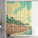 arriving at fenzhuo shower curtain 0