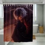 art dante devil may cry paint shower curtains 0