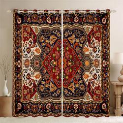 Art Of Floral Pattern Print All Over Blackout Curtains Gift Idea House Decor