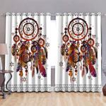 art of native dream catcher pattern blackout curtain house gift blackout window curtains 100 polyester 417 1079 0