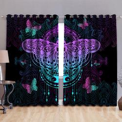 Art Of Turning Butterfly Decor Pattern Curtain Room Decor Item