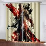 assassins creed curtains blackout window drapes 0
