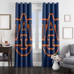 atheletic auburn university football team window curtain 0