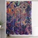 auradescent shower curtain 0