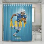 austin ekeler any squad any place nfl shower curtains 0