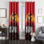 authur morgan red dead redemption window curtain 0