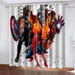 avengers curtains blackout window drapes 0