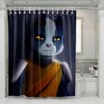 avocato cat final space shower curtains 0