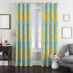 babanana red velvert girl band window curtain 0