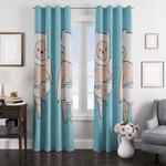 baby adventure time window curtains 0