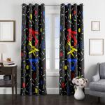 bad pop culture 90s window curtain 0