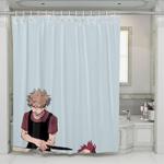 bakugo become a good boy shower curtains 0