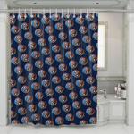 ball captain america and tony stark shower curtains 0