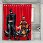 batman and robin shower curtains 0