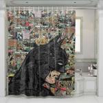 batman comics shower curtains 0