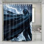batman is coming shower curtains 0
