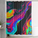 bats in the attic shower curtain 0