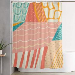 Beach Quilt Shower Curtain Set Bathroom Set For Bathroom Decor Best Gift For Friends