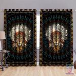 beautiful lion native window curtains chief headdress native american pride blackout window curtains 100 polyester 417 1079 0