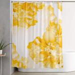 beautiful peony flowers white background decor buyart shower curtain 0