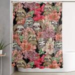 because sloths shower curtain 0