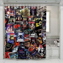 Best Horror Movies Shower Curtain Set Bathroom Set For Bathroom Decor Best Gift For Friends