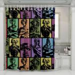 best pirates monkey d luffy shower curtains 0