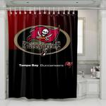 between tampa bay buccaneers and the fans shower curtains 0