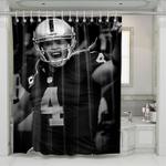 big body nfl player shower curtains 0