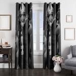 big body nfl player window curtain 0